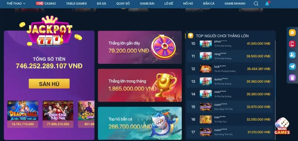 Đa dạng trò chơi sòng bạc tại Keowin365, bao gồm máy đánh bạc, blackjack và roulette